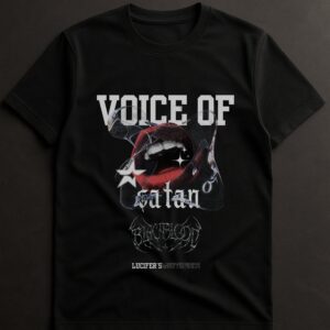 lucifer’s mouthpiece dark gothic streetwear tee